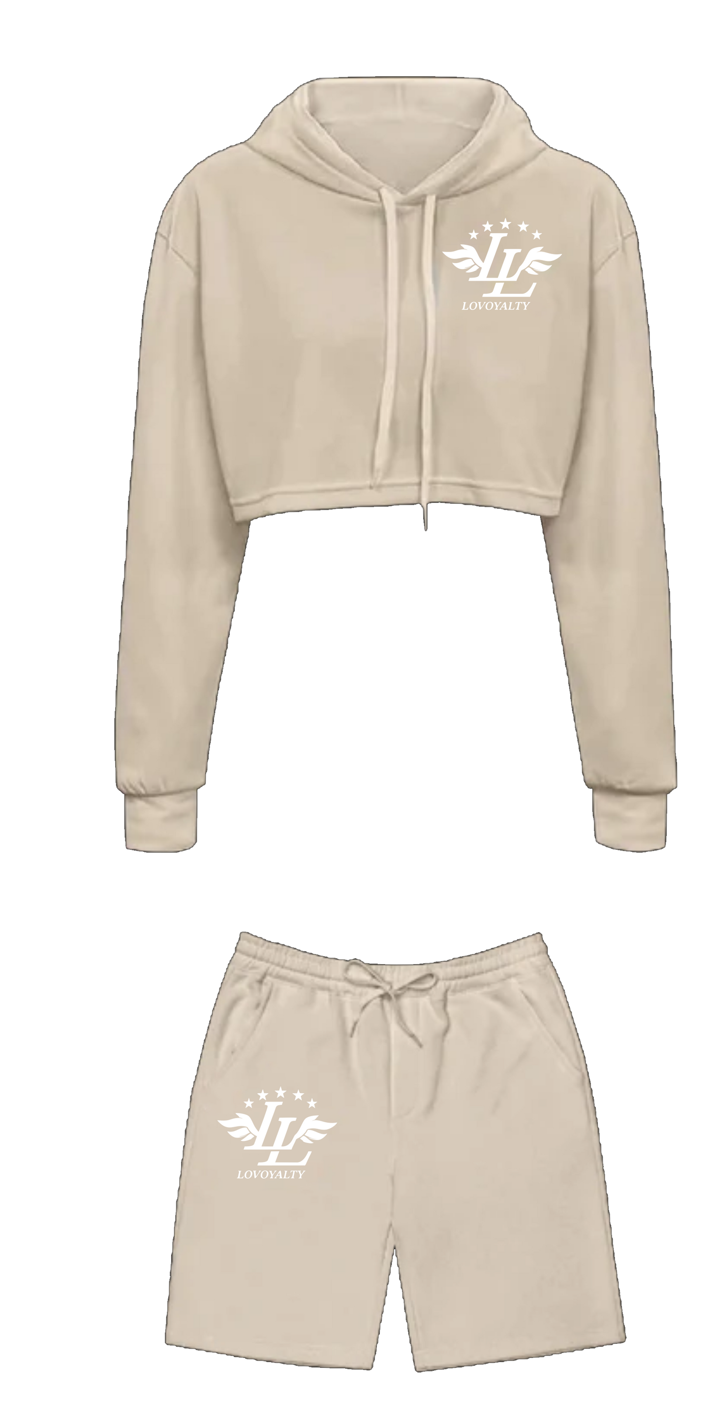 LV 2K25 Crop Top Sets