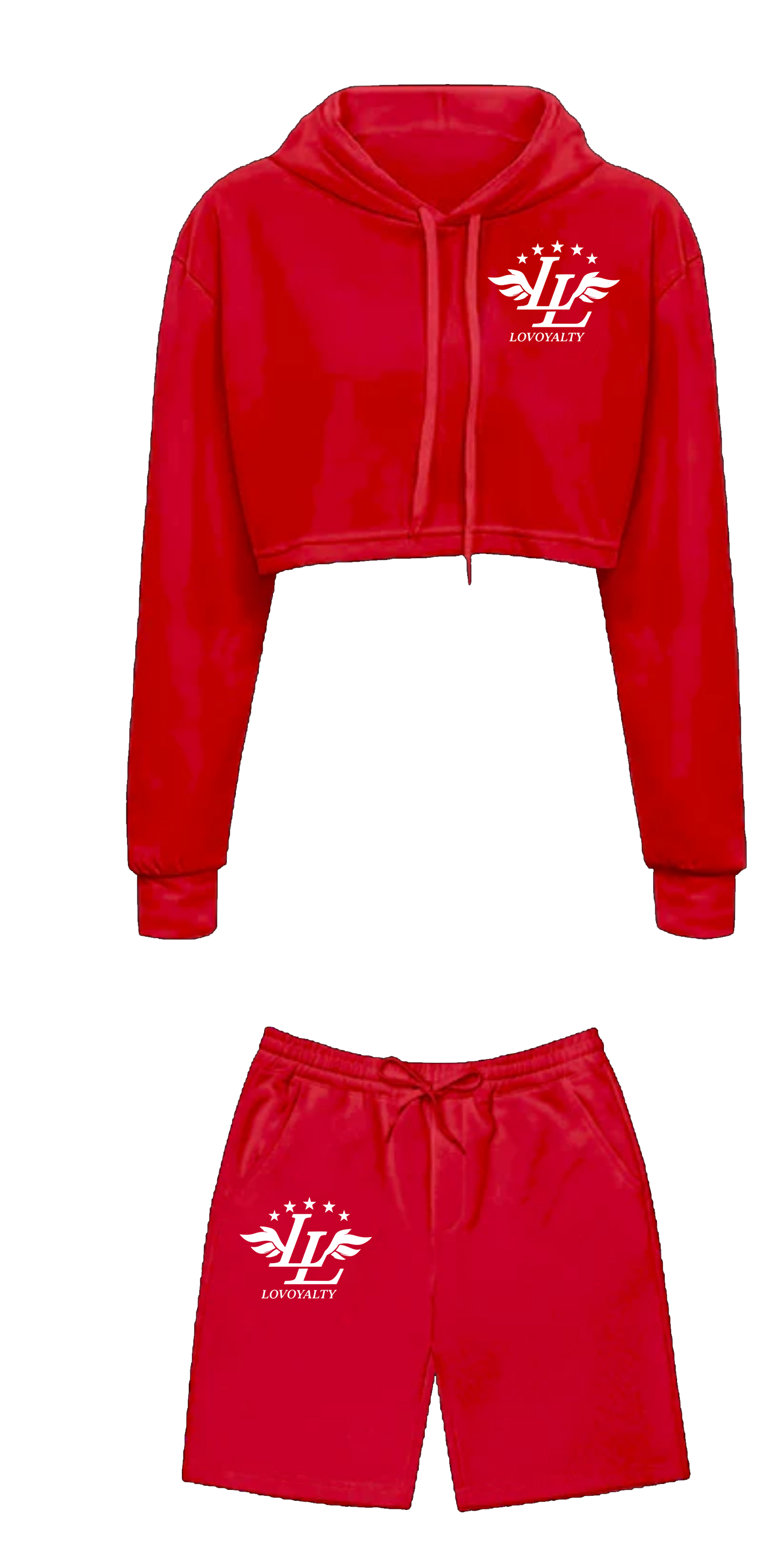 LV 2K25 Crop Top Sets