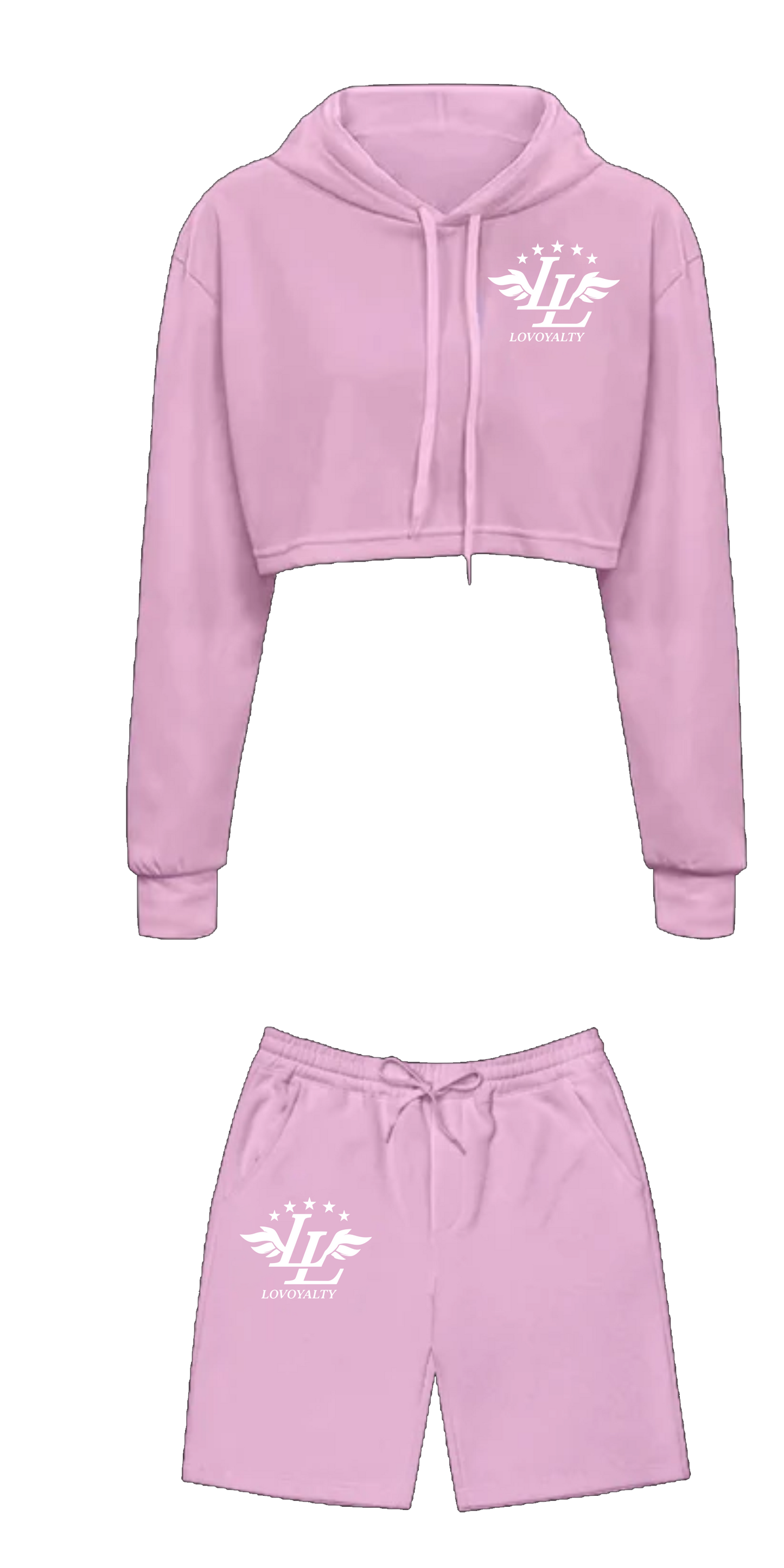 LV 2K25 Crop Top Sets