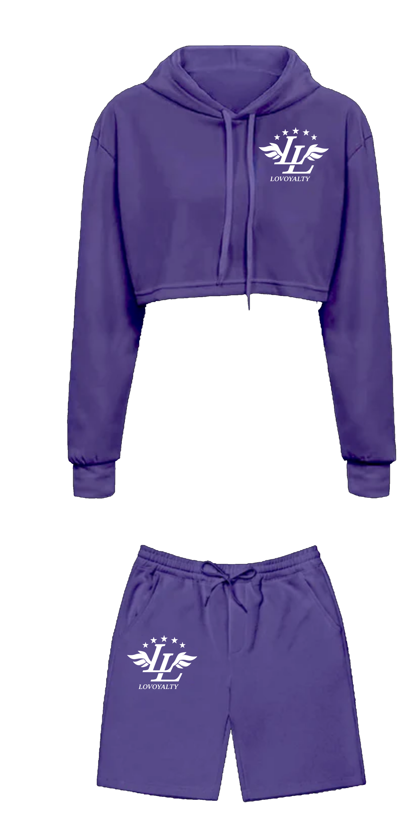 LV 2K25 Crop Top Sets