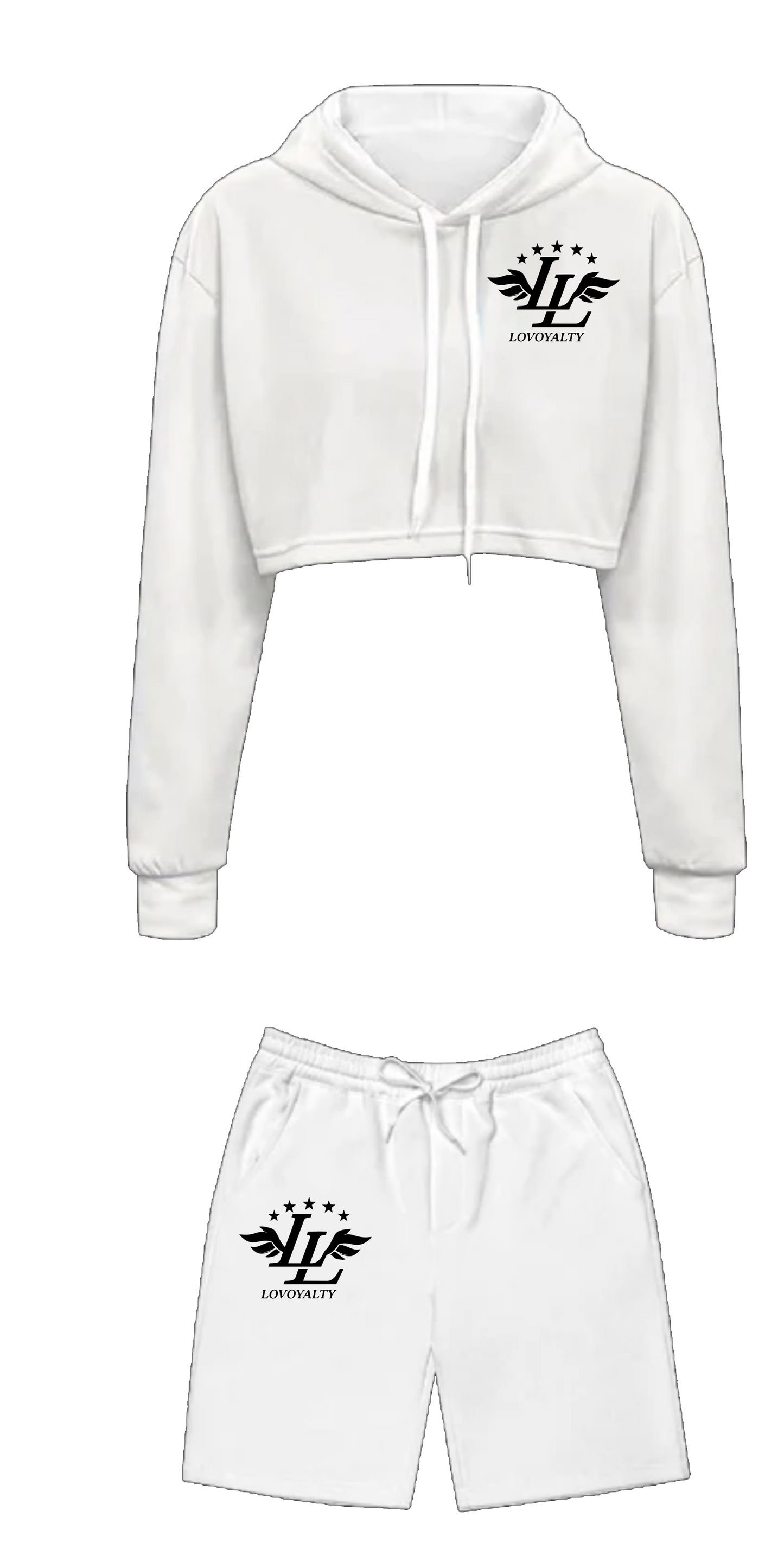 LV 2K25 Crop Top Sets
