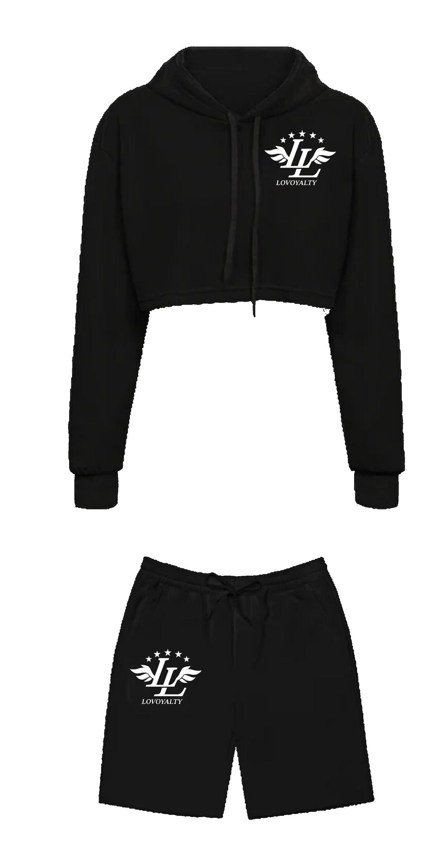 LV 2K25 Crop Top Sets