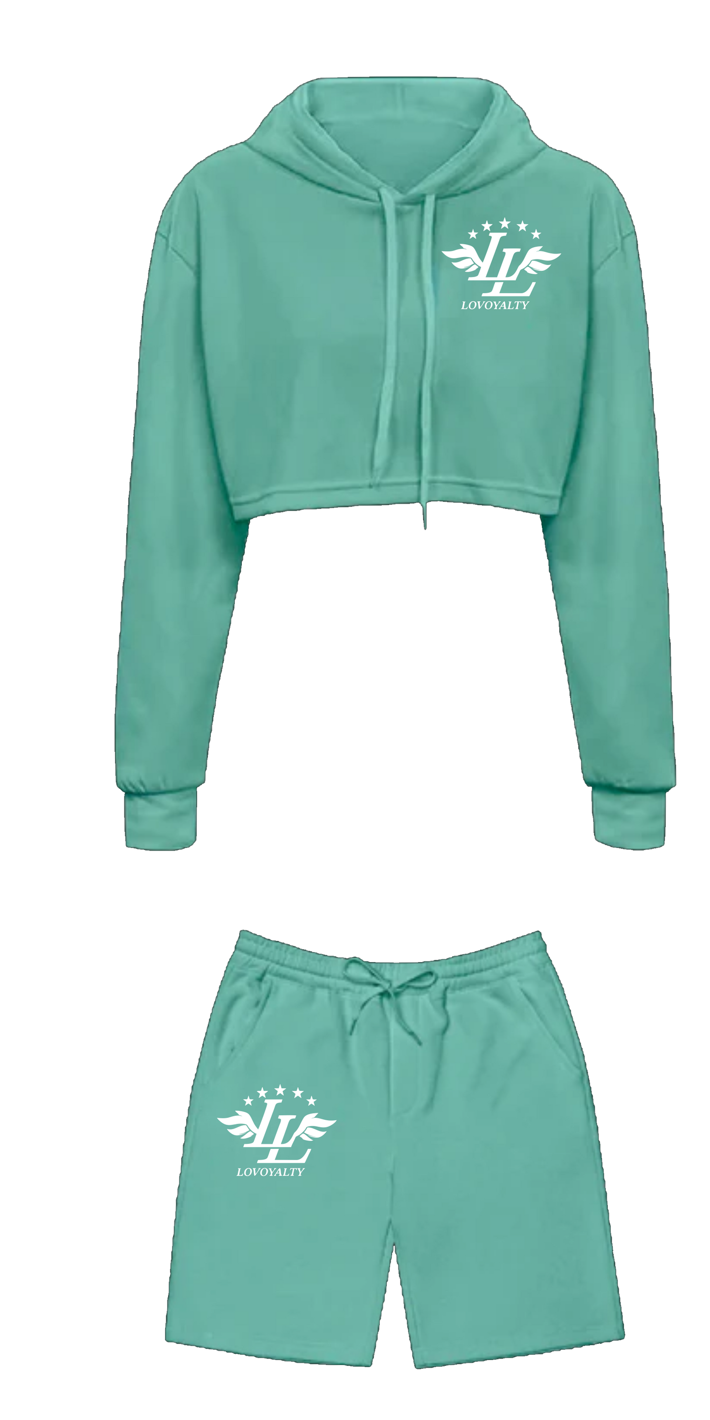 LV 2K25 Crop Top Sets