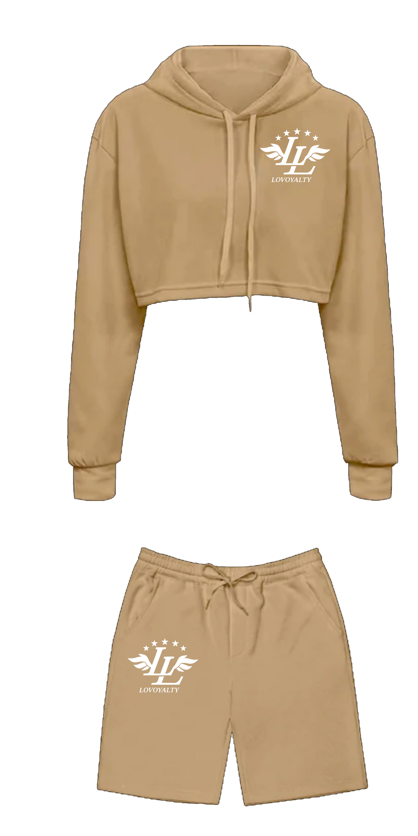 LV 2K25 Crop Top Sets